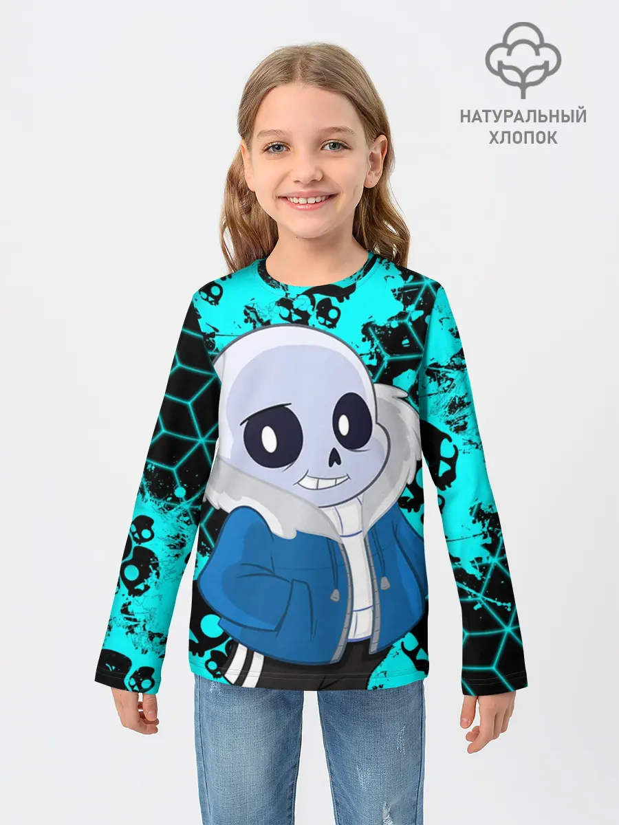 Детский лонгслив / Sans | Санс