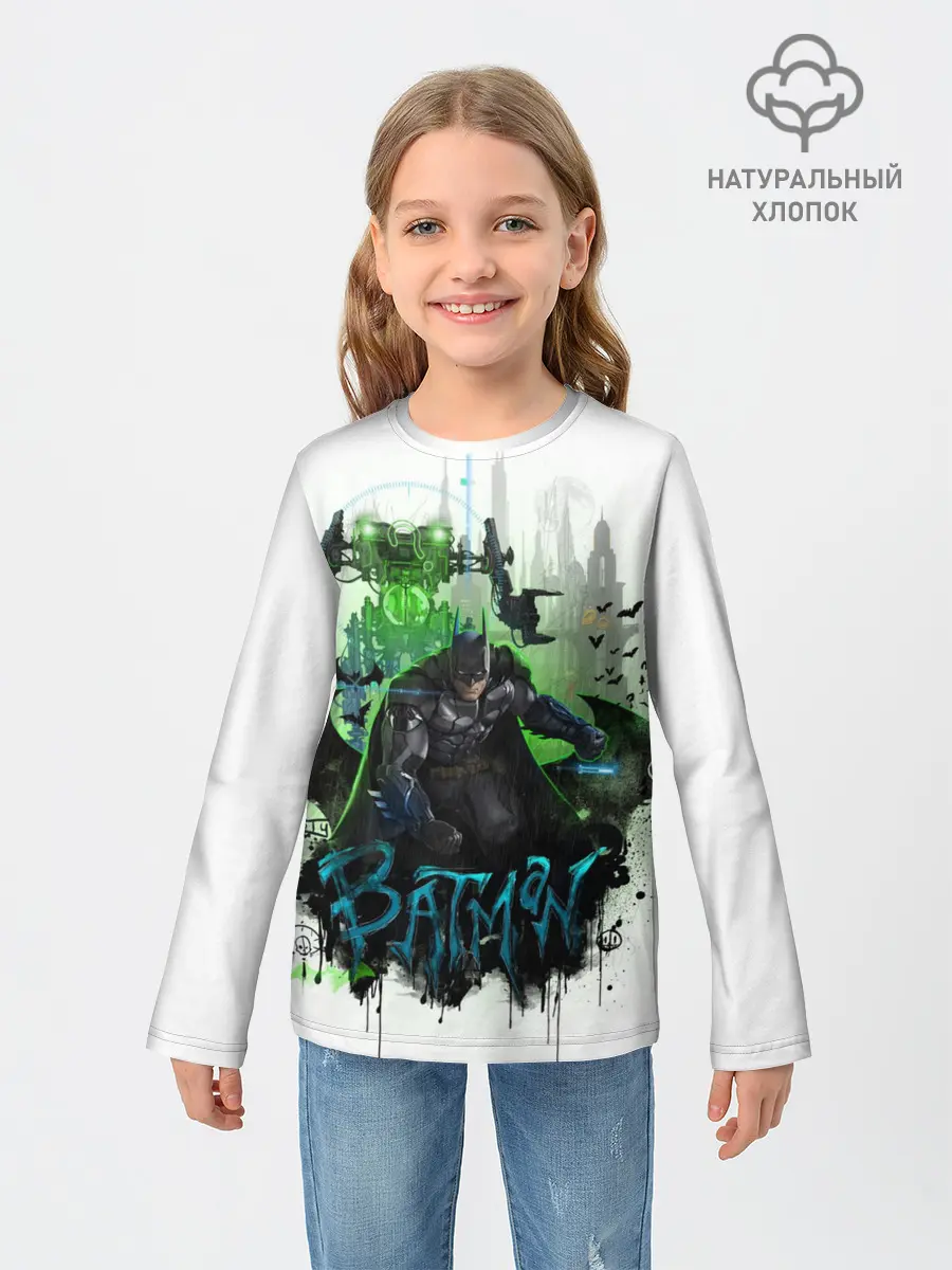 Детский лонгслив / Batman: Arkham Knight