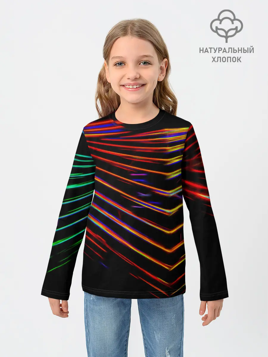 Детский лонгслив / STRIPES COLOR