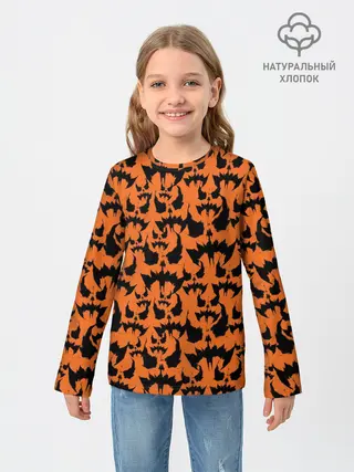 Детский лонгслив / Scarecrow pattern