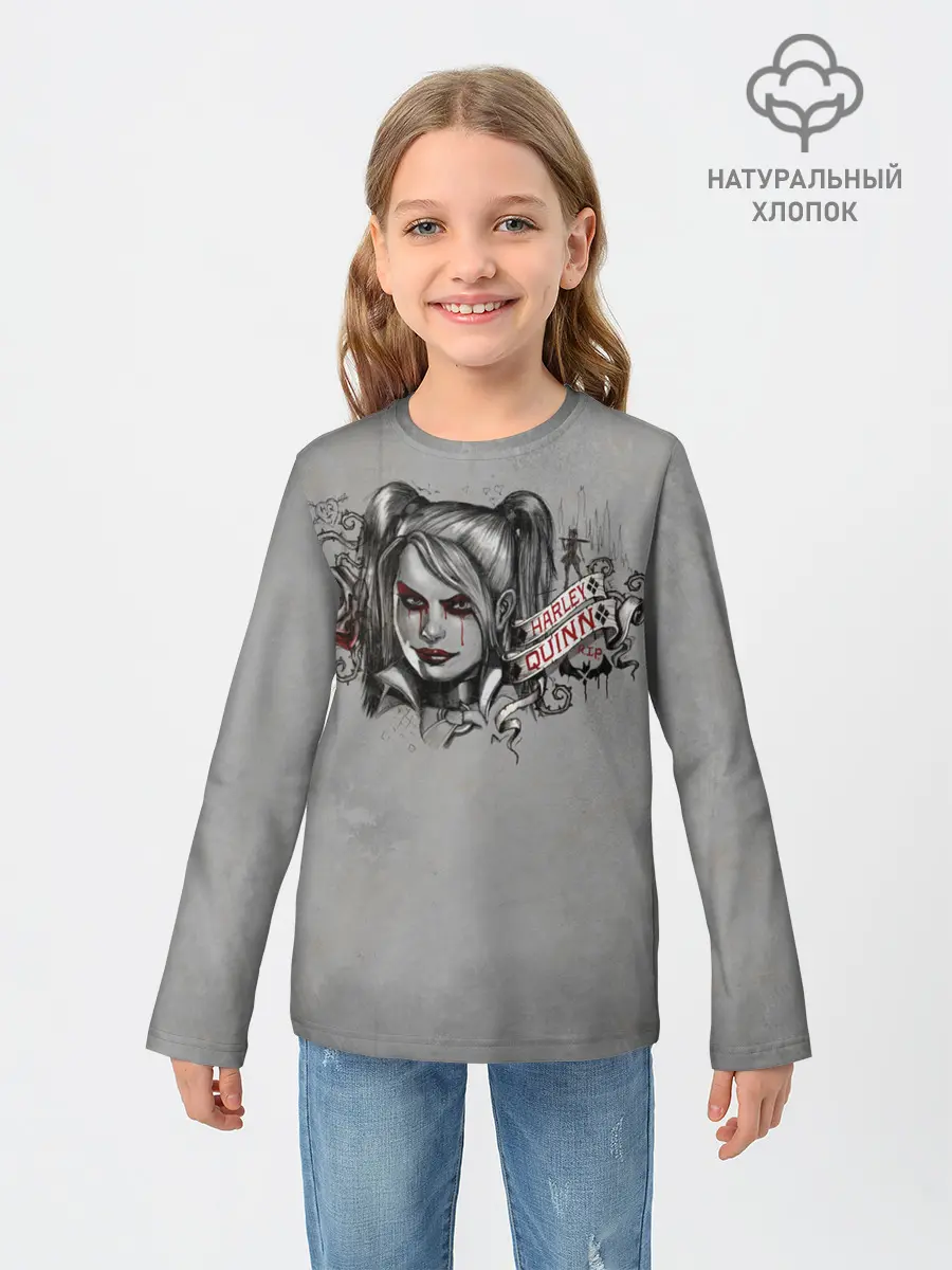 Детский лонгслив / Harley Quinn