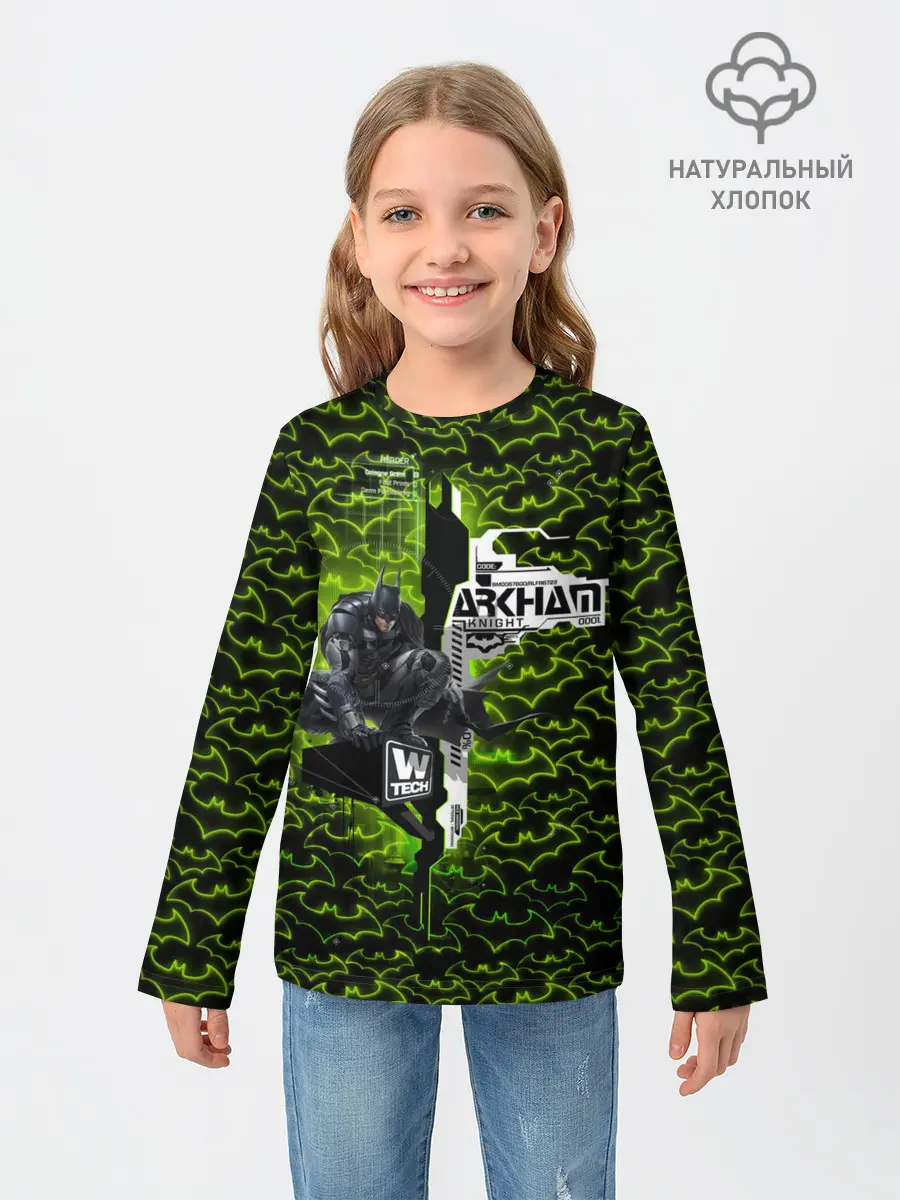 Детский лонгслив / Batman: Arkham Knight