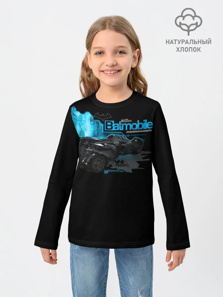 Детский лонгслив / Batmobile
