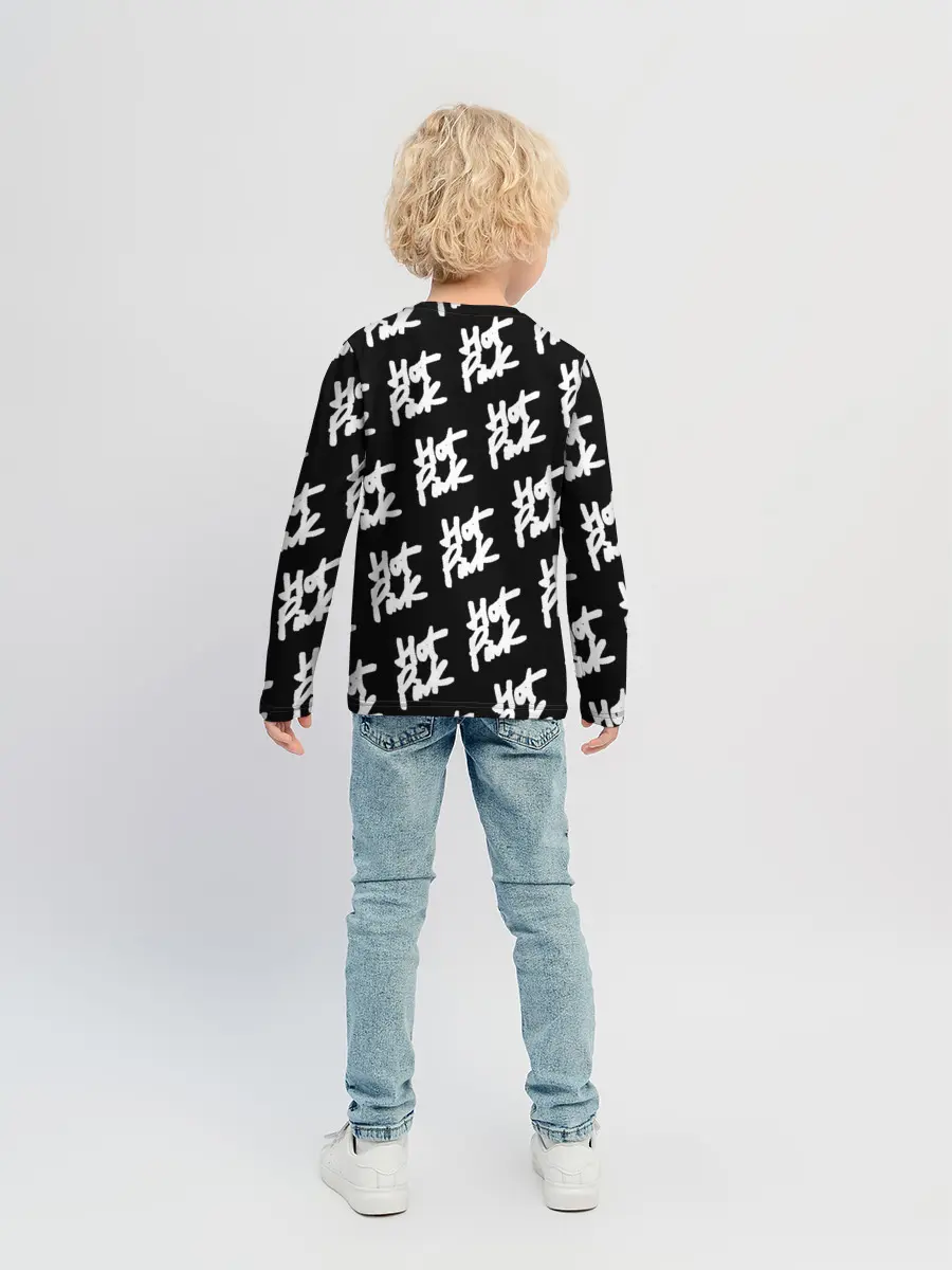 Детский лонгслив / HOT PINK