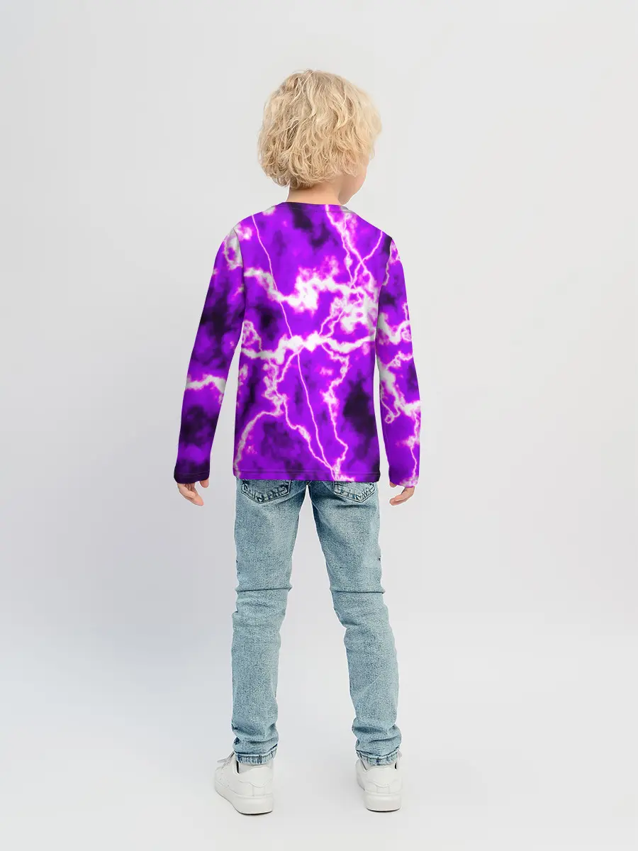 Детский лонгслив / НЕОНОВАЯ СТИХИЯ