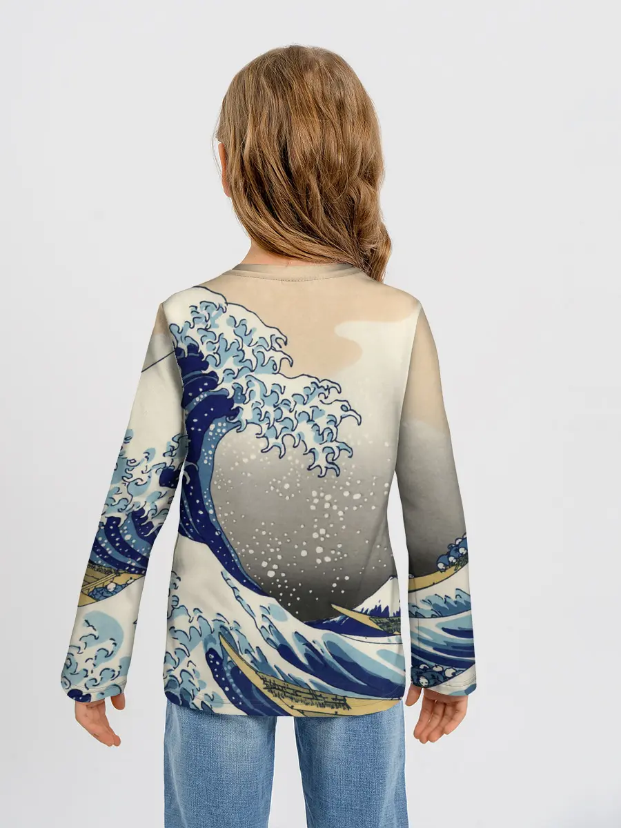 Детский лонгслив / ЯПОНСКАЯ КАРТИНА