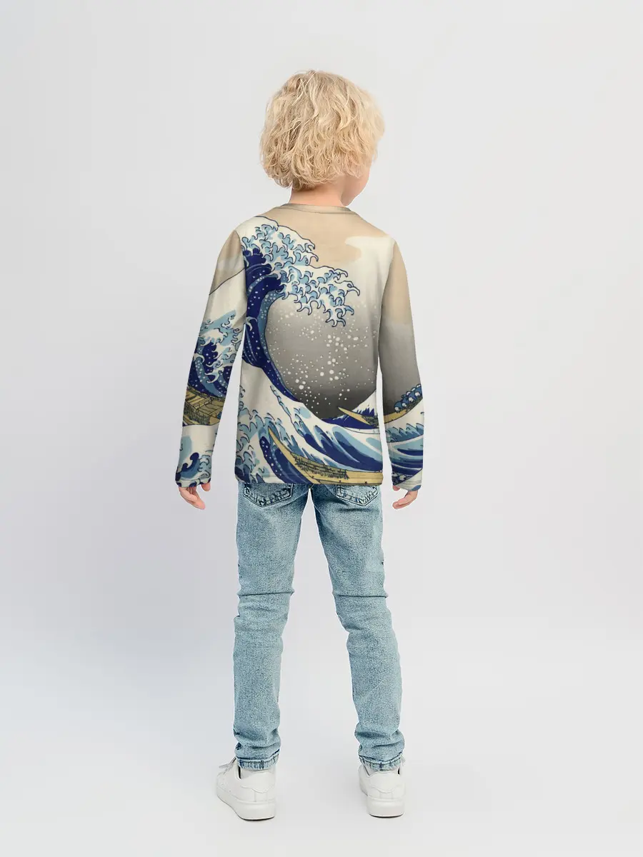 Детский лонгслив / ЯПОНСКАЯ КАРТИНА