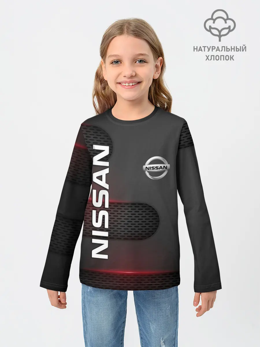 Детский лонгслив / NISSAN