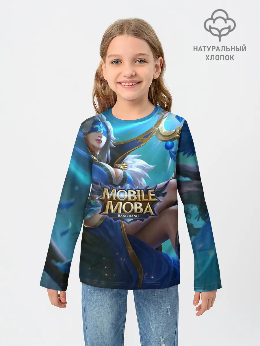 Детский лонгслив / mobile legends