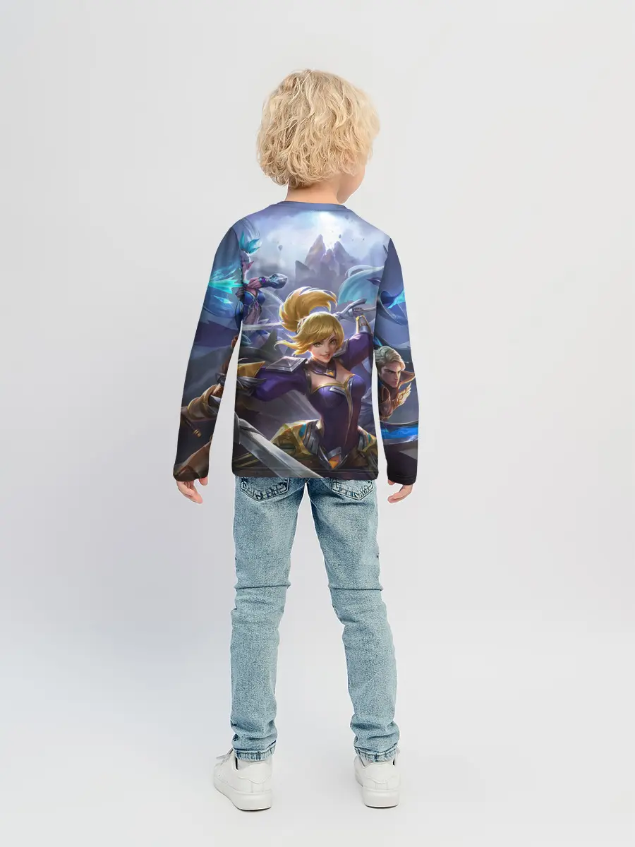 Детский лонгслив / mobile legends