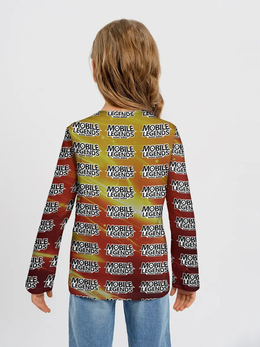 Детский лонгслив / mobile legends
