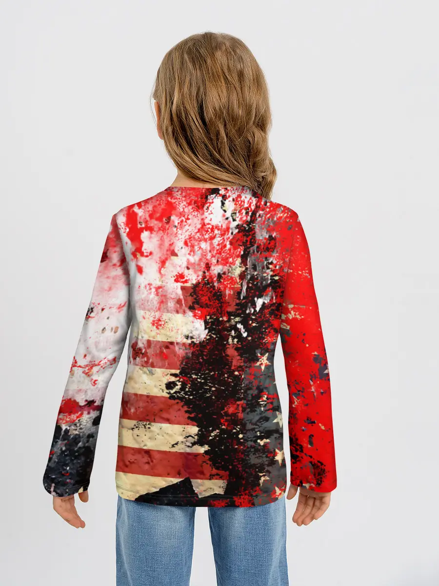 Детский лонгслив / США