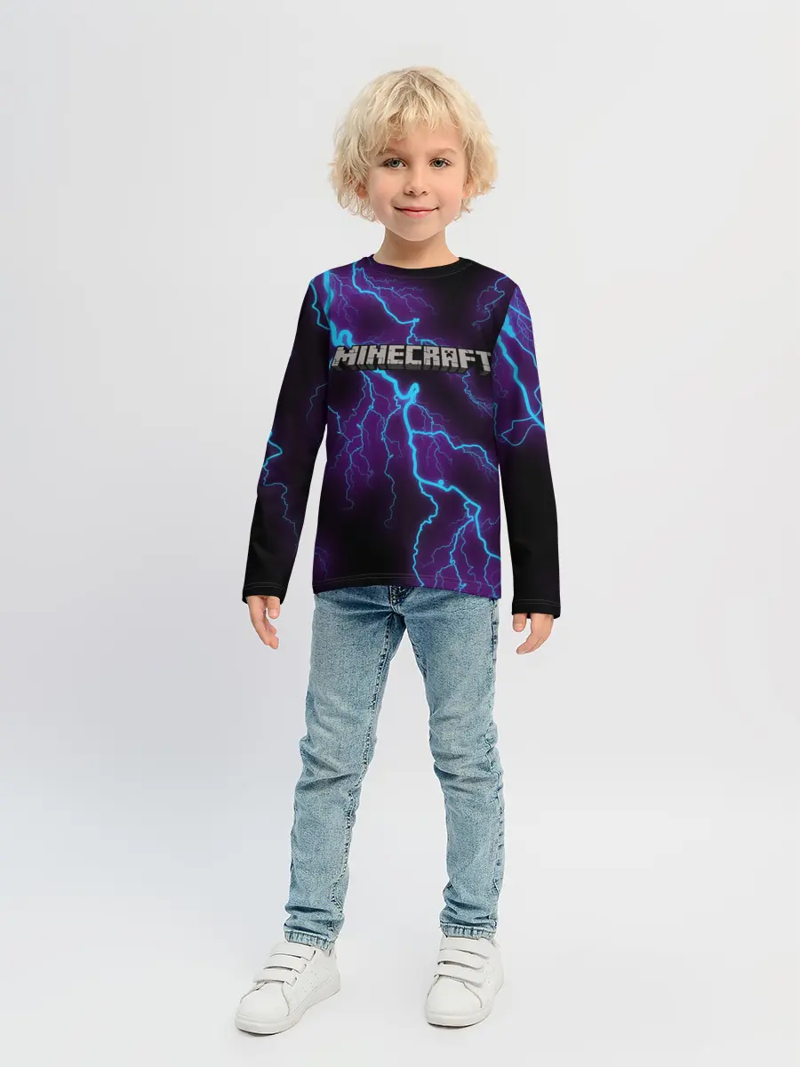 Детский лонгслив / MINECRAFT