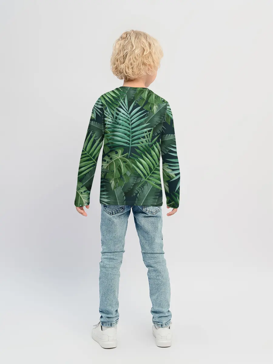 Детский лонгслив / Тропики