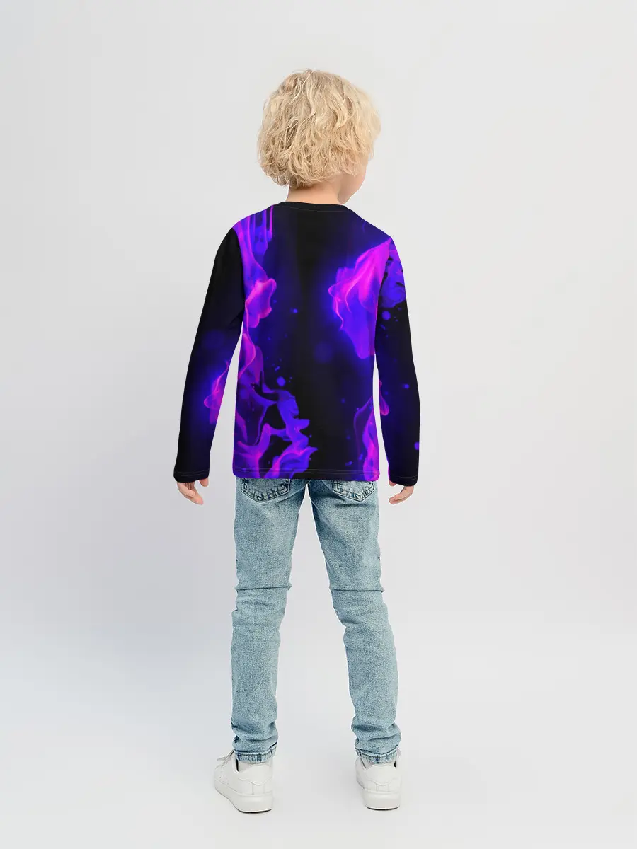 Детский лонгслив / MINECRAFT