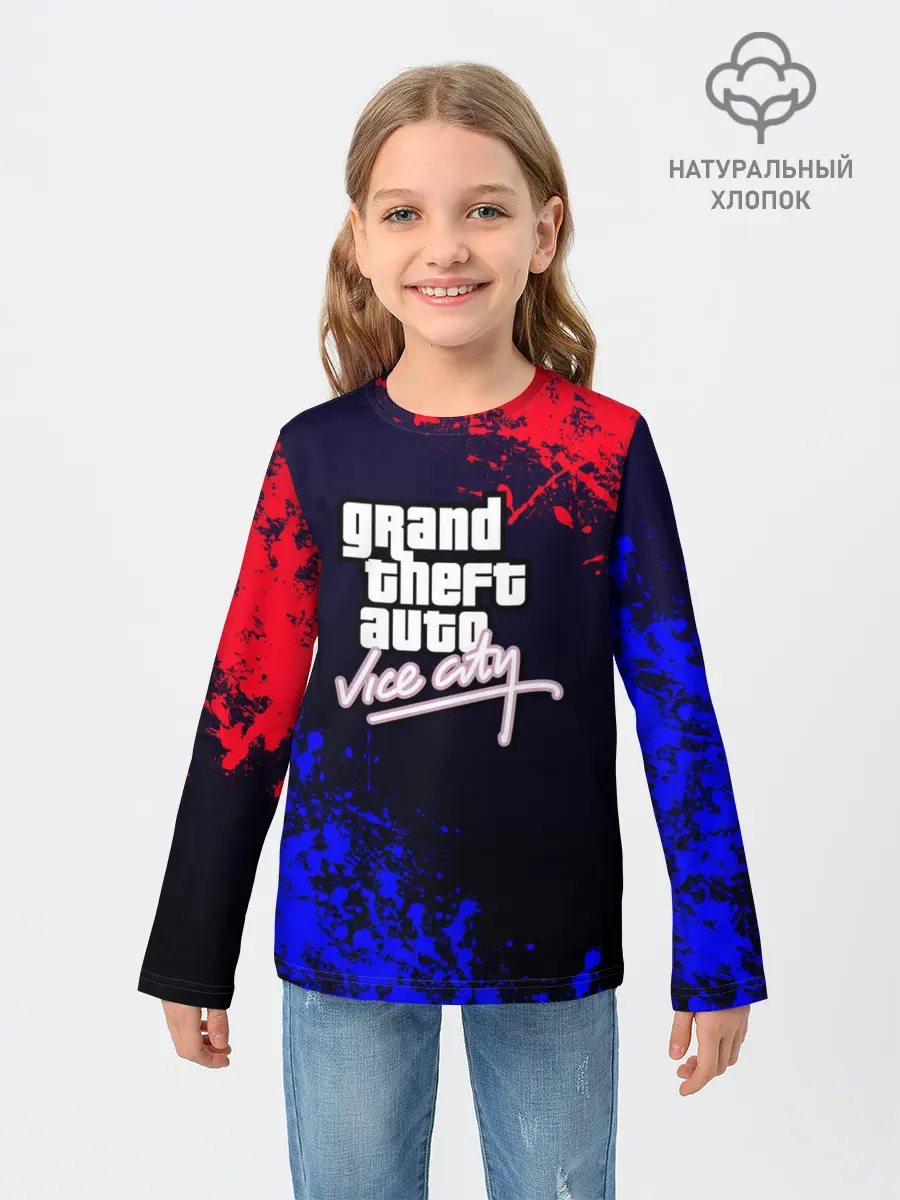 Детский лонгслив / Gta Vice city
