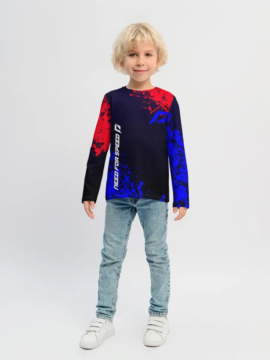 Детский лонгслив / Need for speed Shift