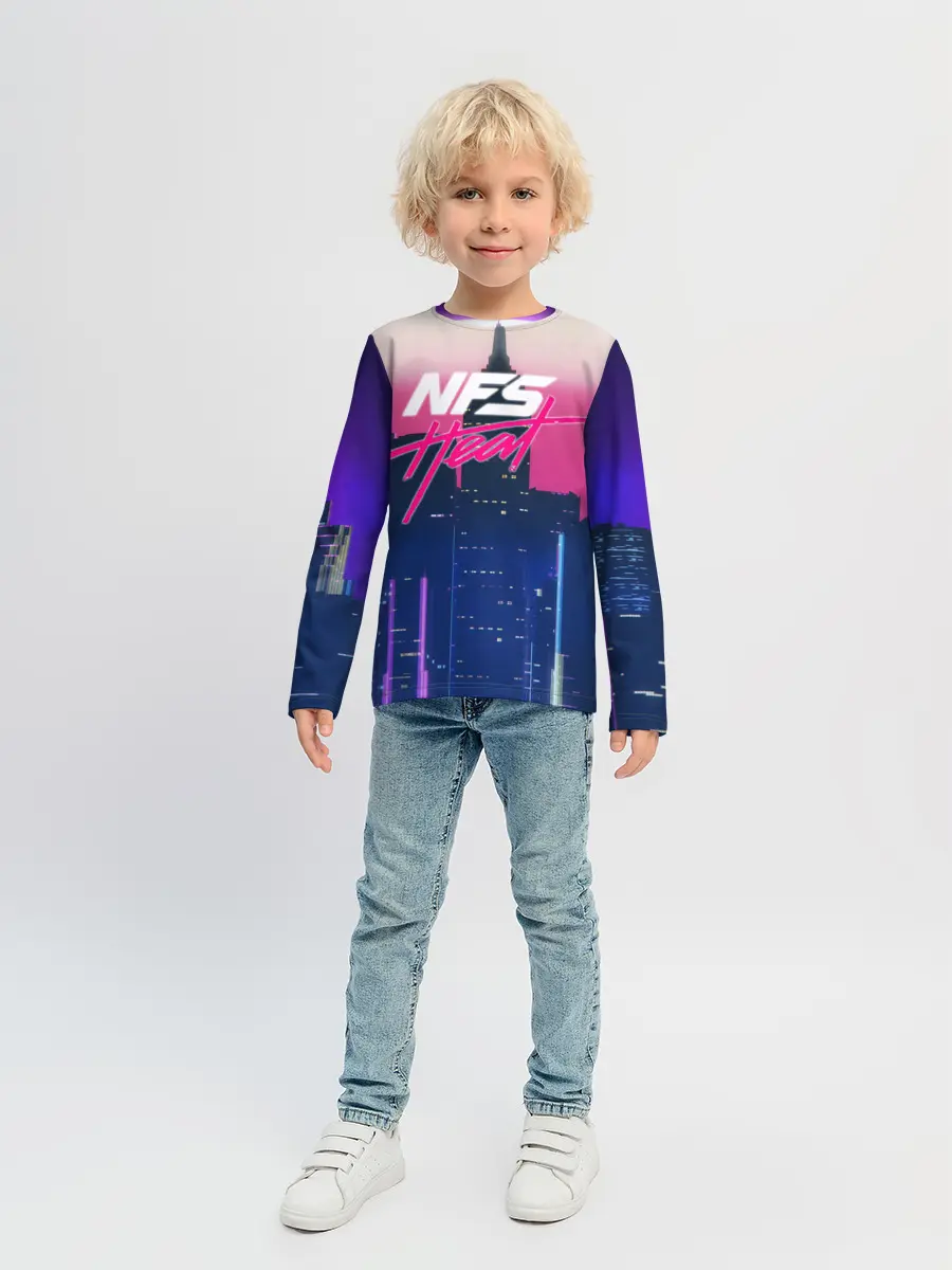 Детский лонгслив / NFS Heat