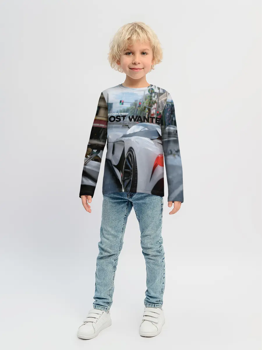 Детский лонгслив / NFS Most Wanted