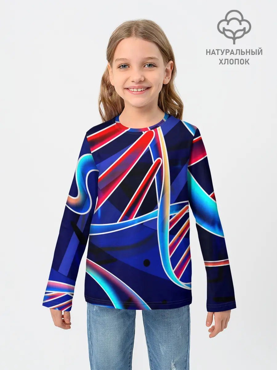 Детский лонгслив / ДНК