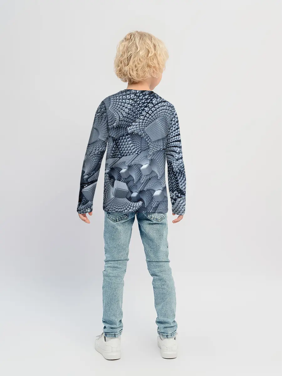 Детский лонгслив / GREY