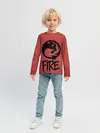 Детский лонгслив / Emblems Fire