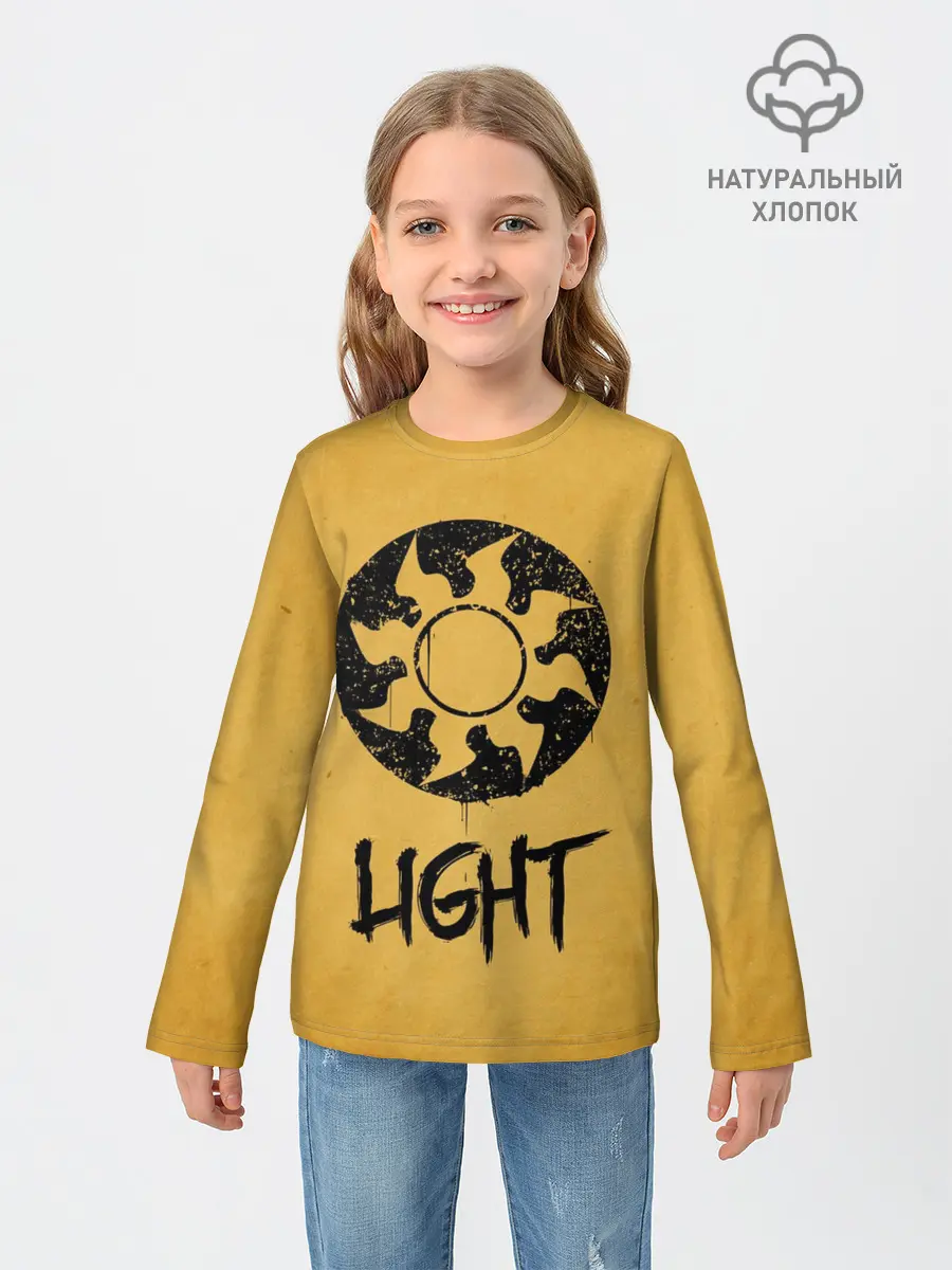Детский лонгслив / Emblems Light