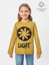 Детский лонгслив / Emblems Light