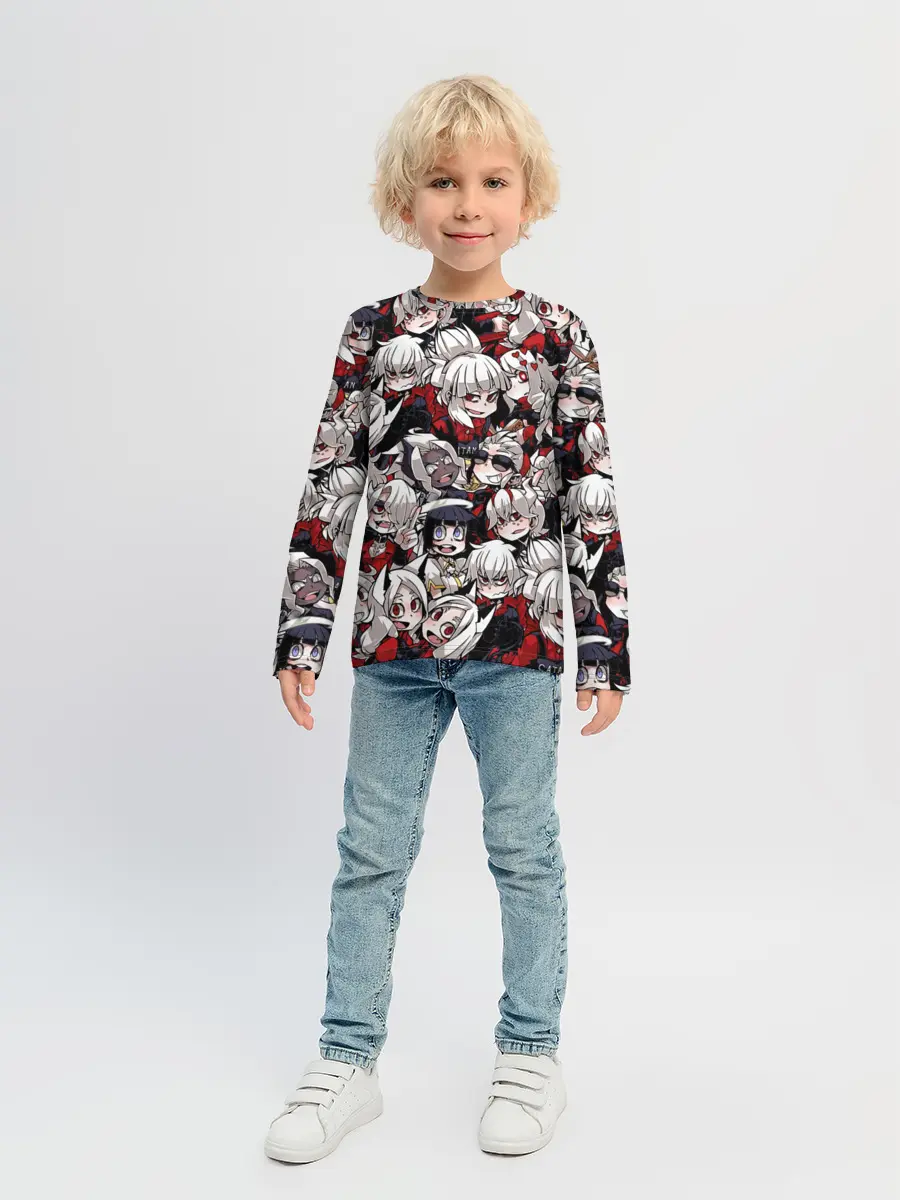 Детский лонгслив / Helltaker