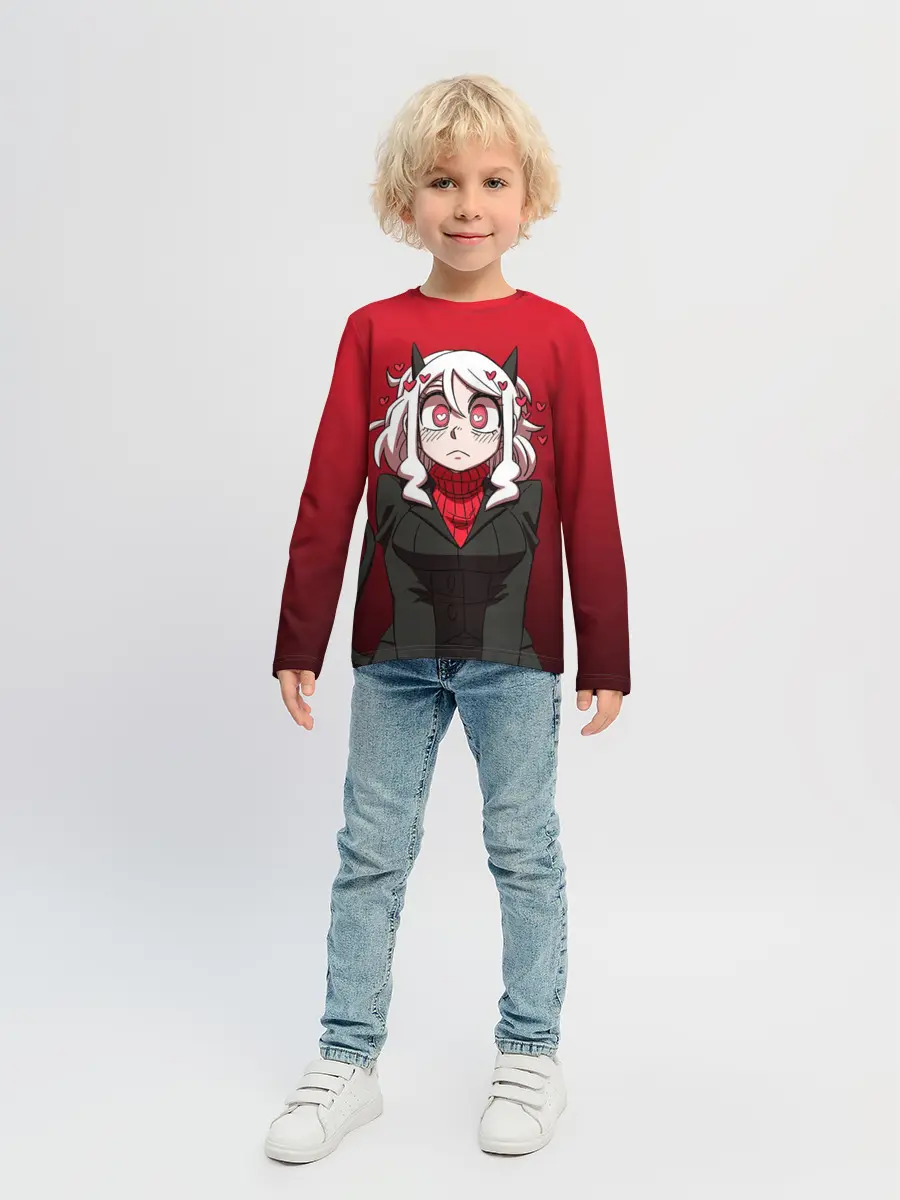 Детский лонгслив / HELLTAKER MODEUS