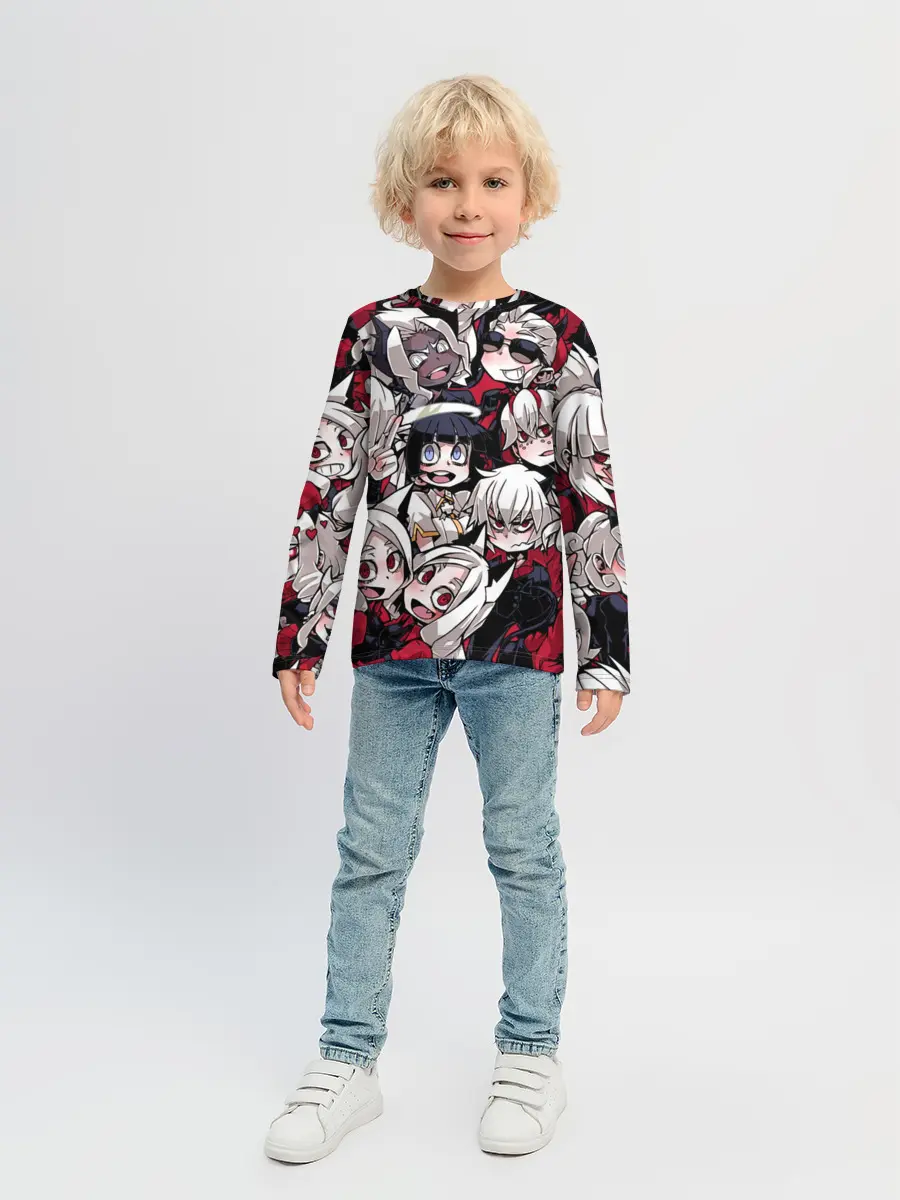 Детский лонгслив / Helltaker