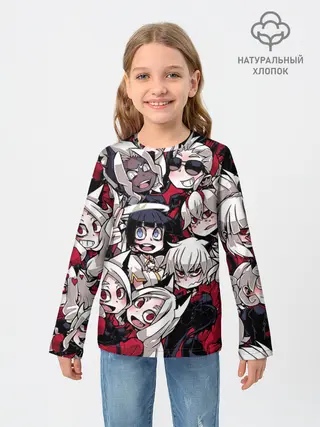 Детский лонгслив / Helltaker