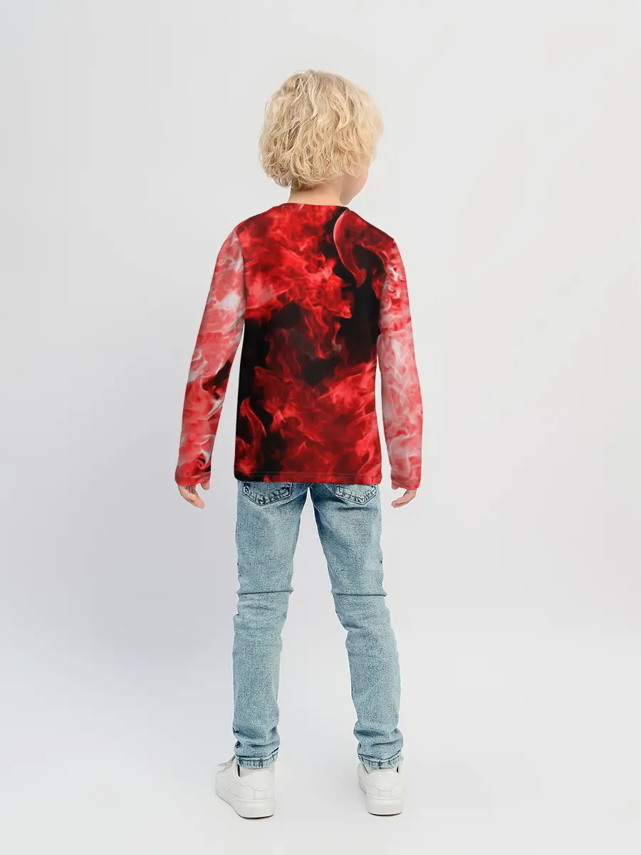 Детский лонгслив / BMW FIRE