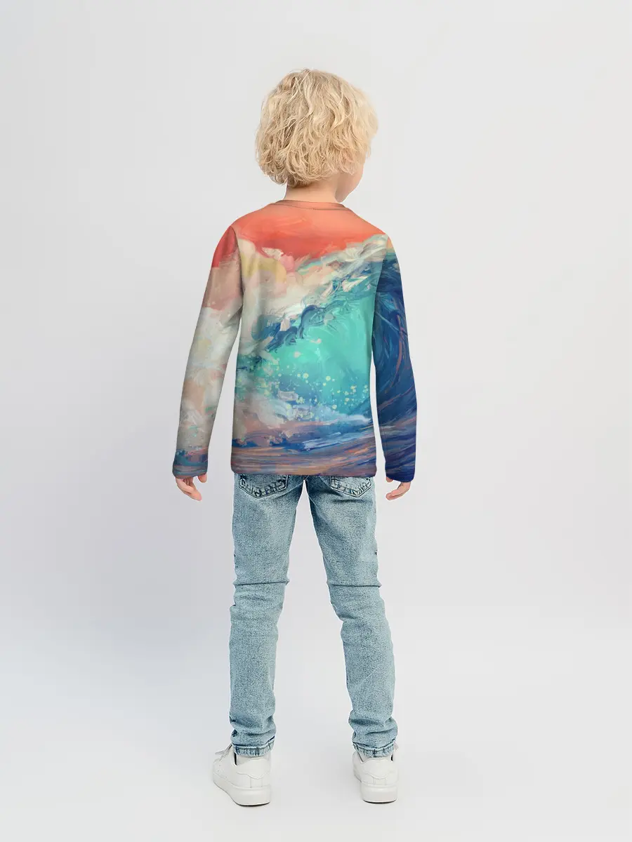 Детский лонгслив / Клёвая Рыбалка