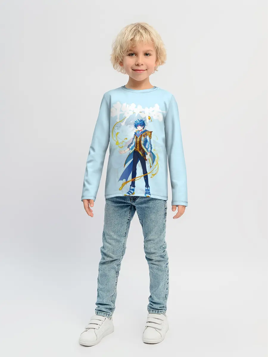 Детский лонгслив / Боевой континент