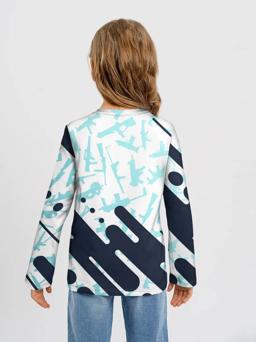 Детский лонгслив / CS GO | КС ГО