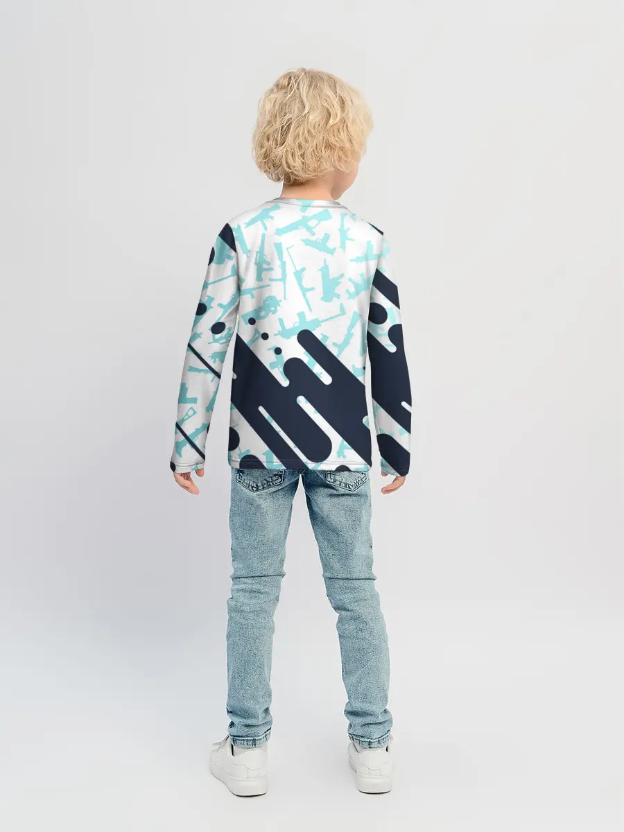 Детский лонгслив / CS GO | КС ГО