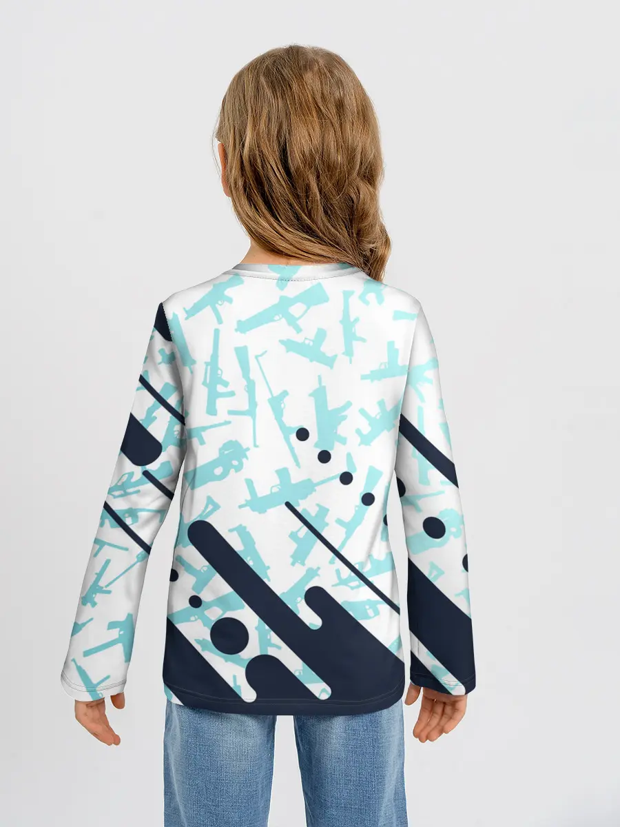 Детский лонгслив / CS GO | КС ГО