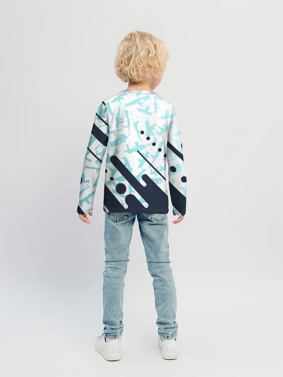 Детский лонгслив / CS GO | КС ГО