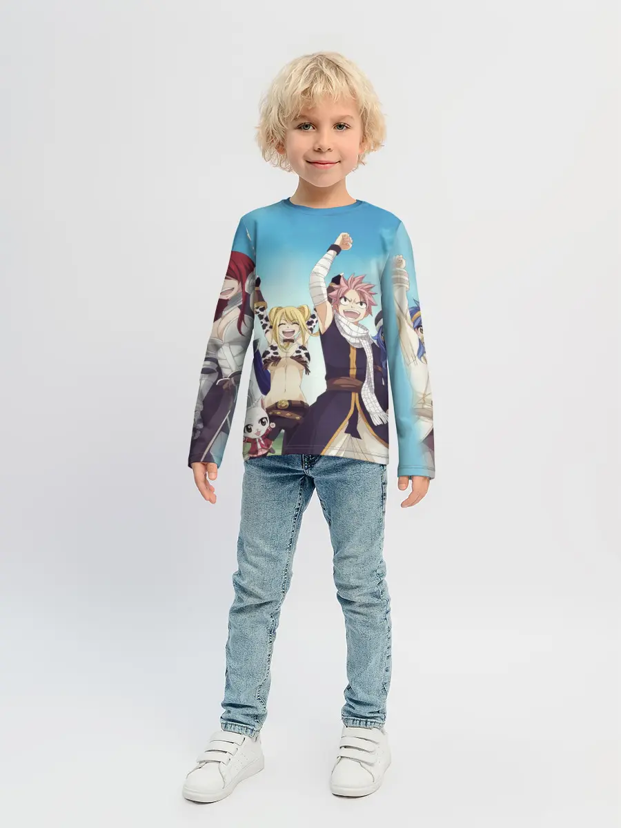 Детский лонгслив / Все песонажи Хвост Феи