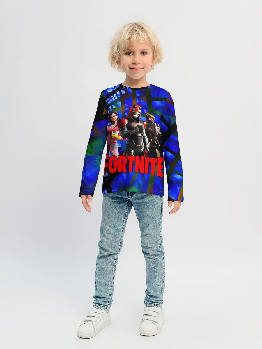 Детский лонгслив / Fortnite