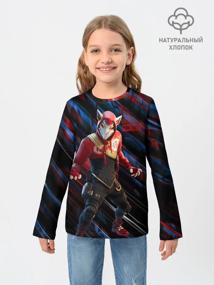 Детский лонгслив / Fortnite | Фортнайт 2020