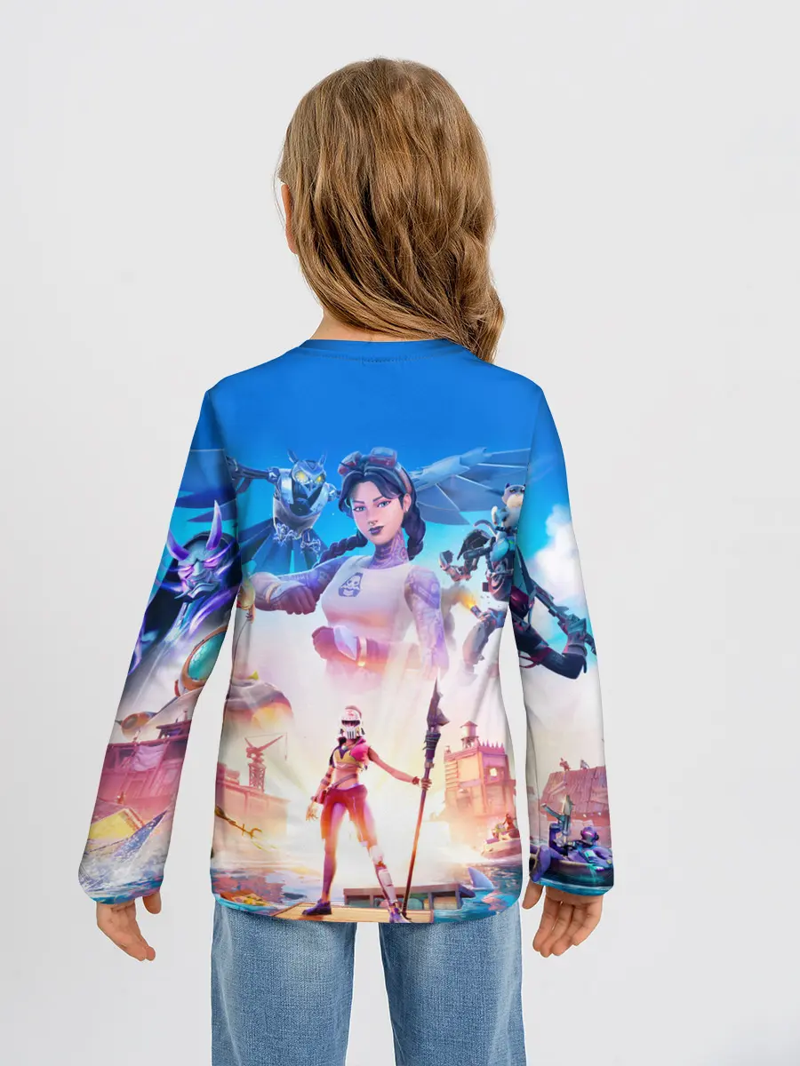 Детский лонгслив / ФОРТНАЙТ 3 СЕЗОН