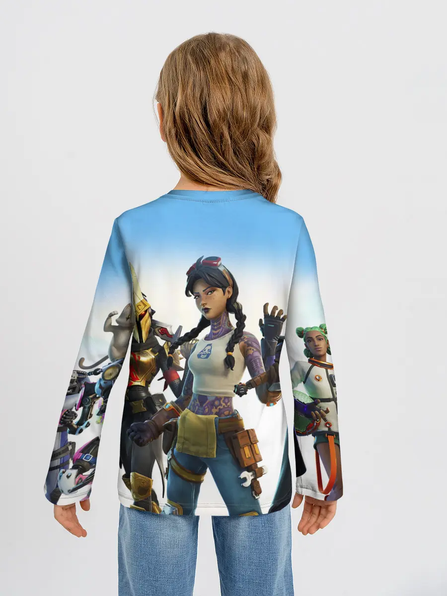 Детский лонгслив / ФОРТНАЙТ 3 СЕЗОН