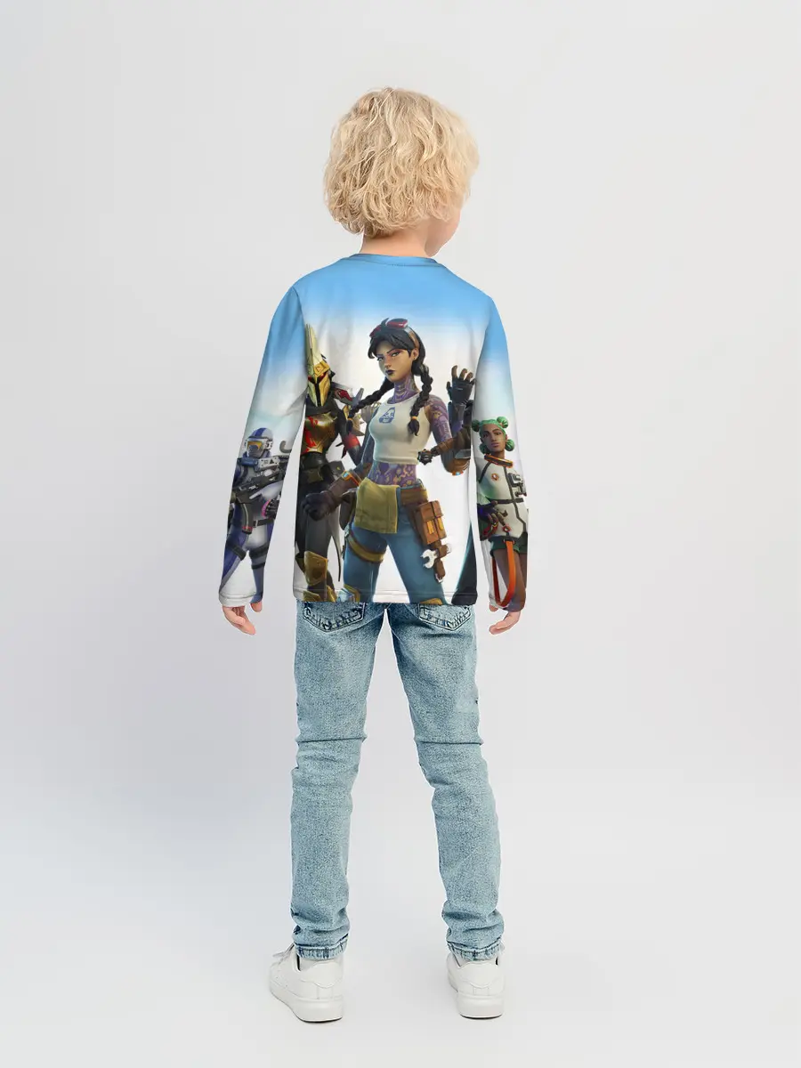 Детский лонгслив / ФОРТНАЙТ 3 СЕЗОН