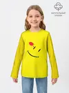 Детский лонгслив / Смайлы