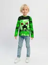 Детский лонгслив / MINECRAFT CREEPER