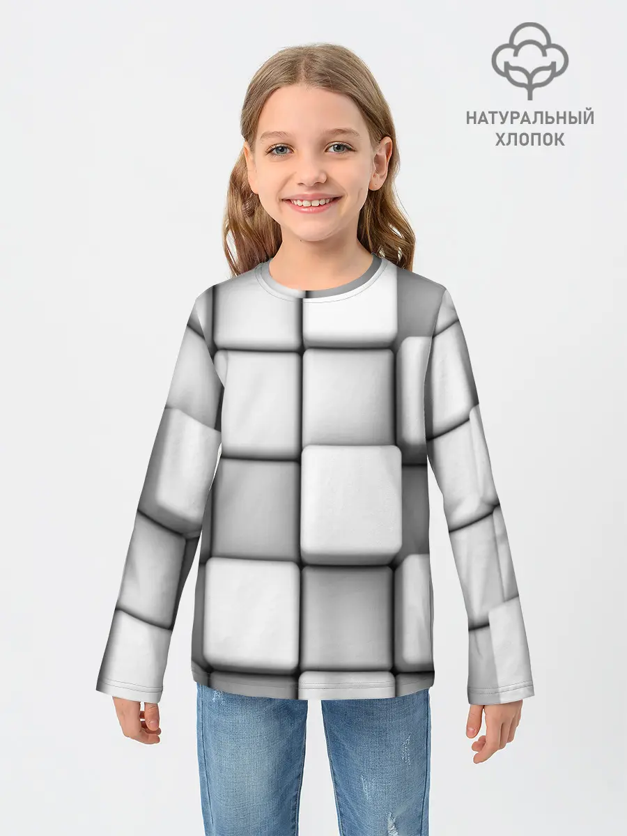 Детский лонгслив / ТЕКСТУРА