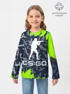 Детский лонгслив / CS GO | КС ГО