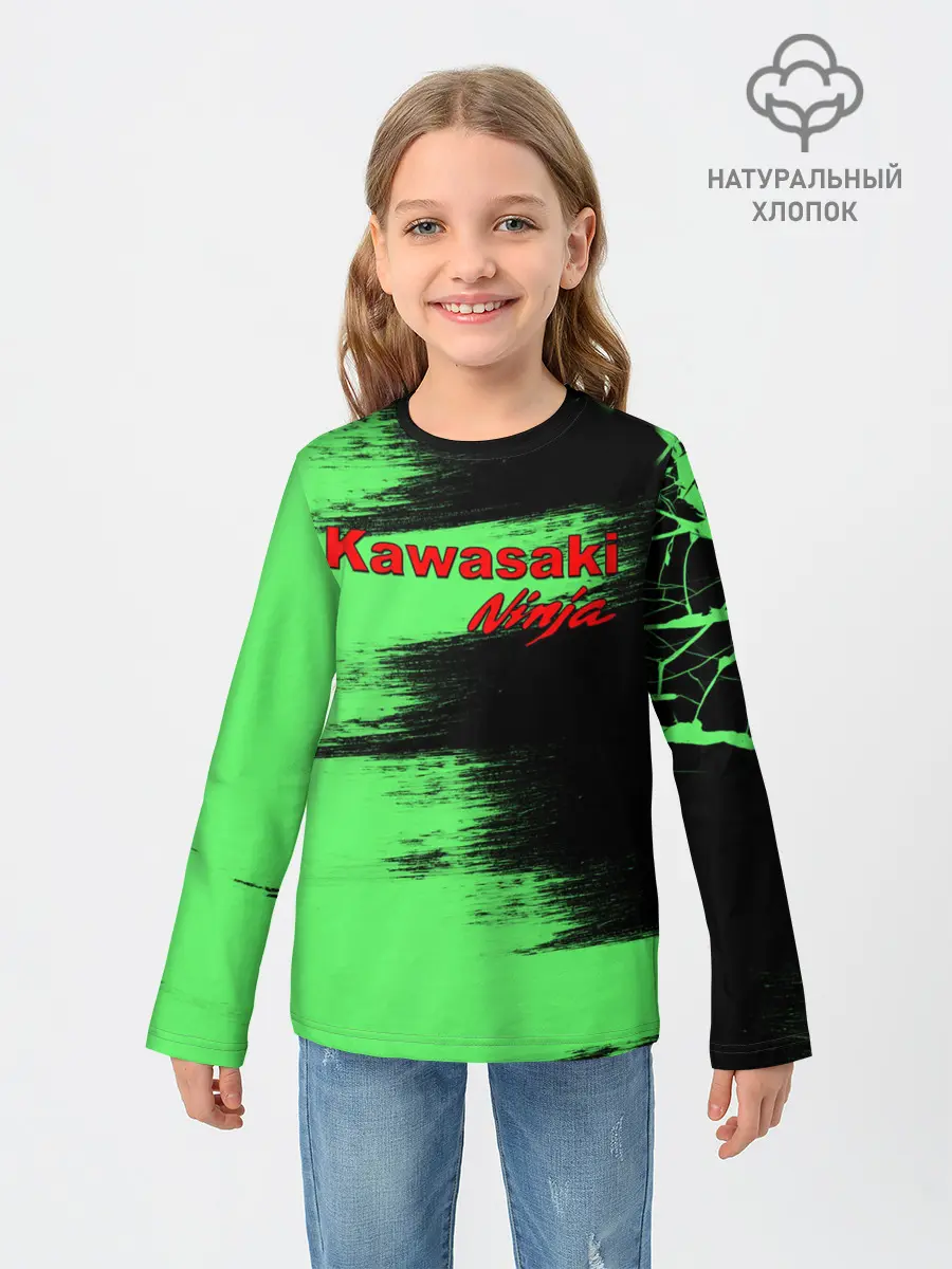 Детский лонгслив / Kawasaki
